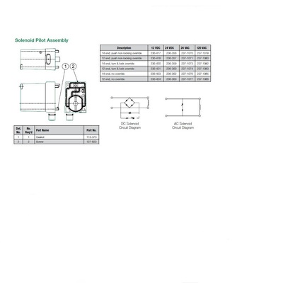 127-823 NUMATICS/AVENTICS MANIFOLD PART<BR>2012 SERIES SCREW M3 X 45