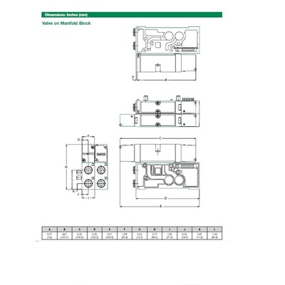 123BA415MN56Y61 NUMATICS/AVENTICS SOL-PILOT VALVE/MANIFOLD<BR>2012 SERIES 4/2 SPR RTN 24VDC 3/8" NPT, 4 PIN M12 CONN