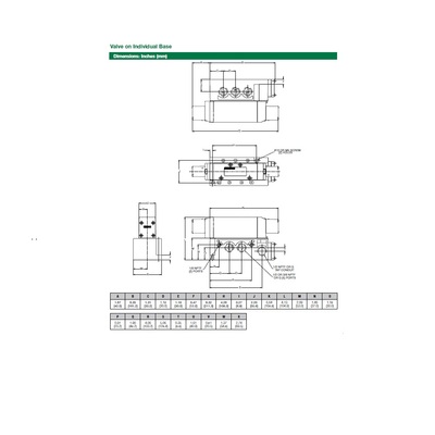 354BA43AKN00030 NUMATICS/AVENTICS SOL-PILOT VALVE/BASE<BR>2035 SERIES 4/2 SPR RTN 120VAC 1/2" NPT