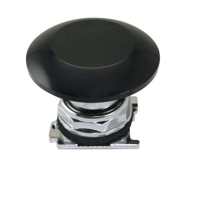 NUMATROL MECHANICAL VALVE PART<BR>PB SERIES (JUMBO MUSHROOM PUSHBUTTON) BLACK