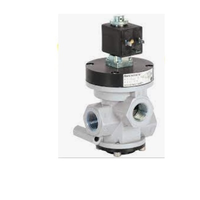 G227A2NA6114AF1 NUMATICS/AVENTICS SOLENOID POPPET VALVE<BR>227 SERIES 3/2 NC 1" G 24VDC, EXT PILOT, DIN PLUG