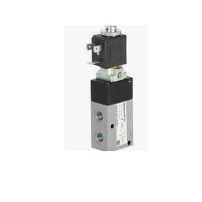 NUMATICS/AVENTICS SOLENOID POPPET VALVE&lt;BR&gt;227 SERIES 3/2 NC 1/8&quot; NPT 120VAC, EXT PILOT, DIN PLUG