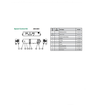 239-2521 NUMATICS/AVENTICS SANDWICH SPEED CONTROL<BR>ISO 26MM SERIES W/PLUG