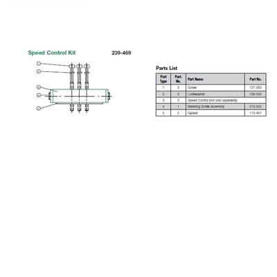 239-469 NUMATICS/AVENTICS SANDWICH SPEED CONTROL<BR>MK3 SERIES NO PLUG