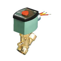 ASCO BRASS PROCESS SOLENOID VALVE 8030 SERIES 2/2 NC SPR RTN 120VAC, 5CV, 3/4" NPT