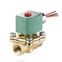 8210G002 120/60 ASCO BRASS PROCESS SOLENOID VALVE 8210 SERIES 2/2 NC SPR RTN 120VAC, 4CV, 1/2" NPT