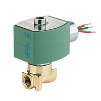 ASCO BRASS PROCESS SOLENOID VALVE<BR>8314 SERIES 3/2 UNIVERSAL, 110VAC, 0.02CV, 1/4" NPT
