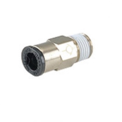 PISCO PLASTIC CHECK VALVE&lt;BR&gt;4MM TUBE X M5 MALE, METER IN, 130PSI