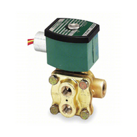 ASCO BRASS PROCESS SOLENOID VALVE<BR>8342 SERIES 4/2 INLINE, 120VAC, 0.7CV, 1/4" NPT, EXPLOSION PROOF