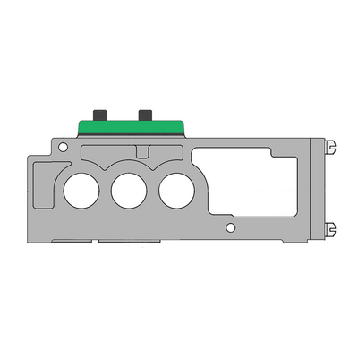 BLANK PLATE ON A MAN BLOCK - MARK 8 SERIES TPS