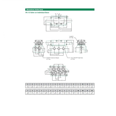 152JJ441O000000 NUMATICS/AVENTICS AIR-PILOT VALVE/BASE<BR>MK15 SERIES 4/2 DETENT 1/4" NPT