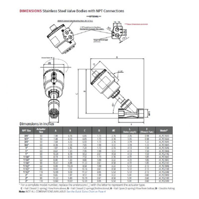 J9APG1644 ASSURED ANGLE SEAT VALVE<BR>1/2" NPT 2/2 NO 1/2" NPT