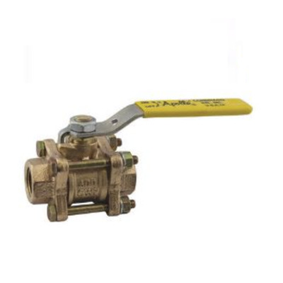 APOLLO BRONZE BALL VALVE&lt;BR&gt;3/8&quot; NPT FEMALE, FULL PORT, LEVER HANDLE