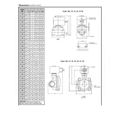 8210G007 240/60 ASCO BRASS SOLENOID VALVE<BR>8210 SERIES 2/2 NC SPR RTN 240VAC, 3.4CV, 1/2" NPT