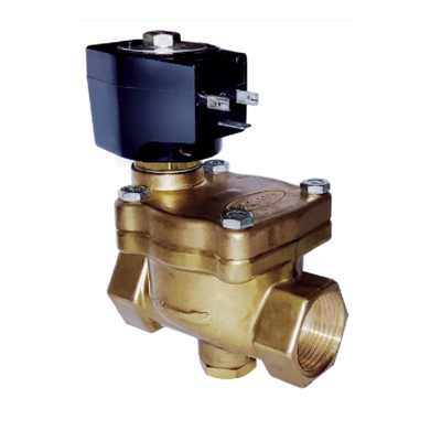 ASSURED SOLENOID VALVE<BR>J SERIES NC 2/2 SPR RTN NC 24VDC 3/8