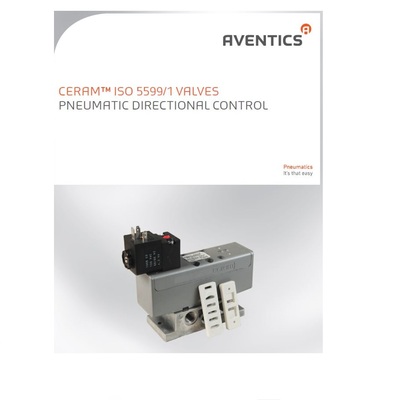 NUMATICS/AVENTICS BLOCKING DISK<BR>ISO3 5599/1 SERIES