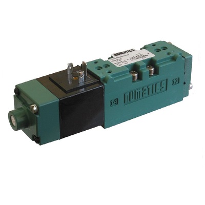 NUMATICS/AVENTICS SOL-PILOT VALVE&lt;BR&gt;ISO3 5599/1 SERIES 4/2 SPR RTN 24VDC, DIN PLUG