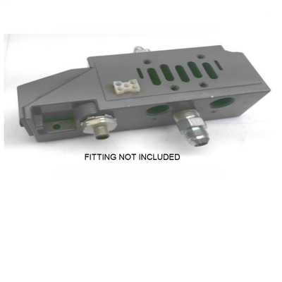NUMATICS/AVENTICS VALVE BASE&lt;BR&gt;ISO1 SERIES 1/4&quot; NPT SIDE PORTS (3A/3C) W/56Y OPT