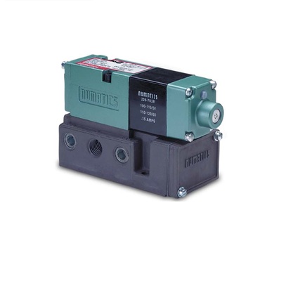153SA43AM000061 NUMATICS/AVENTICS SOLENOID VALVE/BASE<BR>MK15 SERIES 4/2 SPR RTN 24VDC 3/8" NPT