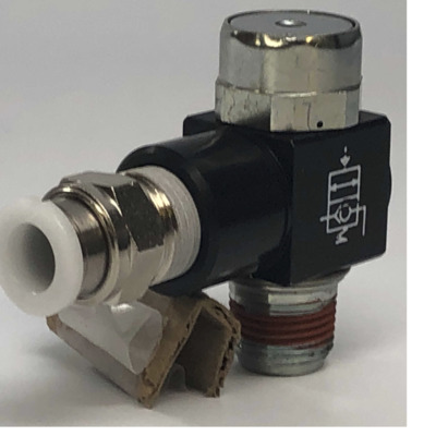 FLOTRONICS PO CHECK VALVE&lt;BR&gt;1/4&quot; TUBE X 1/4&quot; NPT MALE